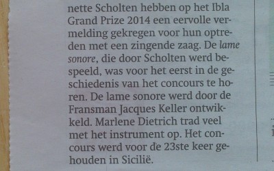Persbericht Trouw