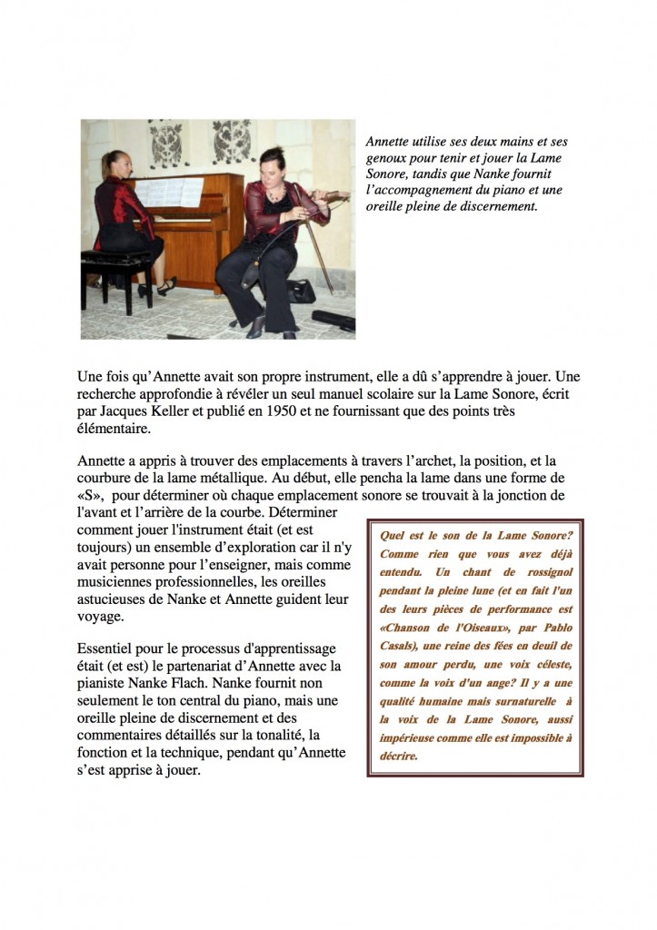 VOIX DE LA LAME SONORE4