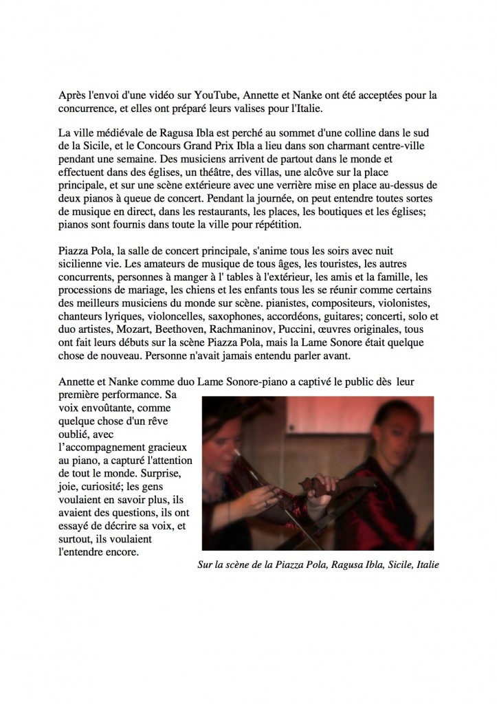 VOIX DE LA LAME SONORE7