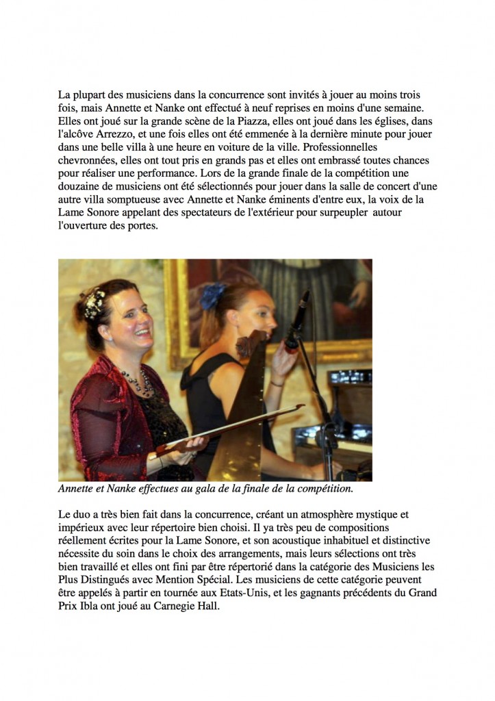 VOIX DE LA LAME SONORE8