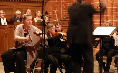 Eenkema concert Zeerijp, Filharmonie Noord. Soliste Annette Scholten lame sonore